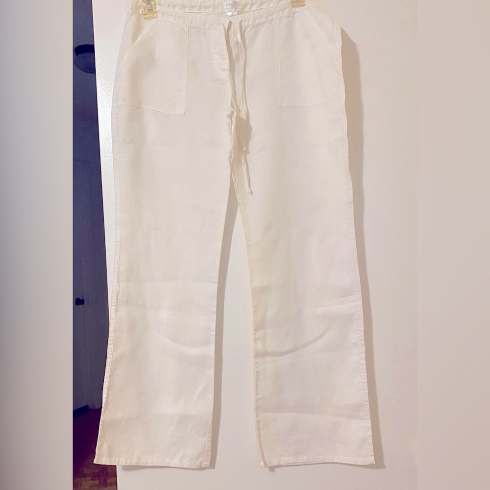 AQUA 💯 linen pants - Picture 2 of 7